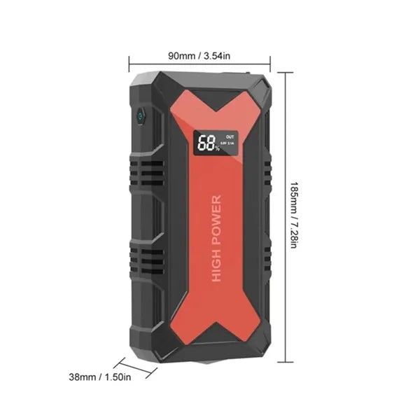Portable Car Jump Starter Battery Charger Power Bank with LE