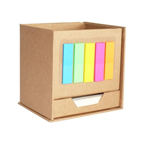 Sticky Note Pen Box Square