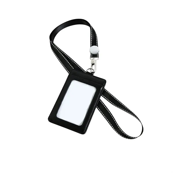 PU Badge with Lanyard