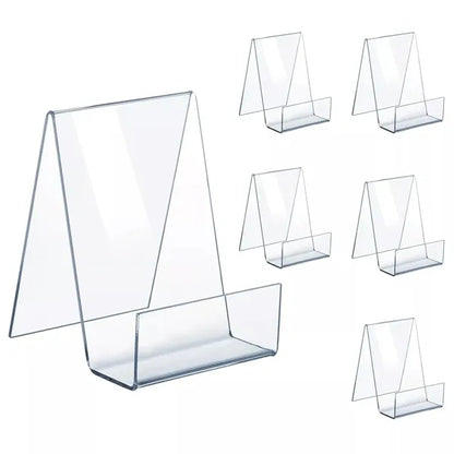 Display Stand with Wall Shelf, Acrylic Tablet Phone Holder.