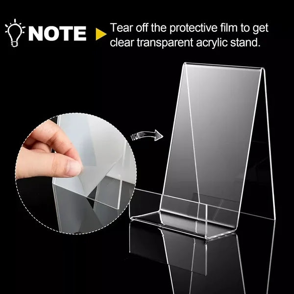 Display Stand with Wall Shelf, Acrylic Tablet Phone Holder.