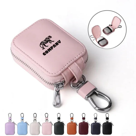 PU Leather Earbuds Carrying Case