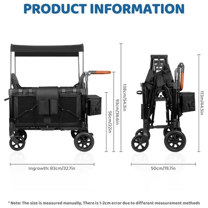 Twin easy mountain strollers