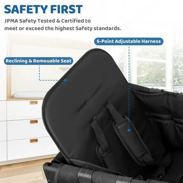 Twin easy mountain strollers
