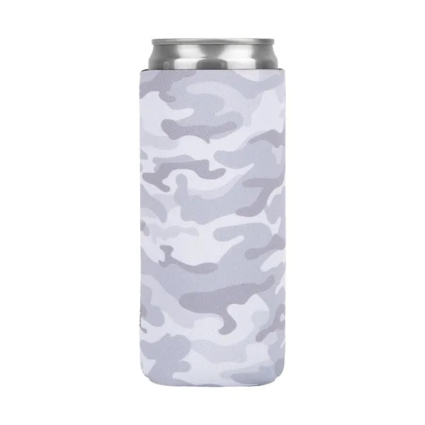 SLIM COLLAPSIBLE NEOPRENE CAN COOLER (3 SIDED IMPRINT)