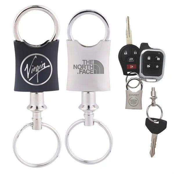 Pewter Valet Key Chain