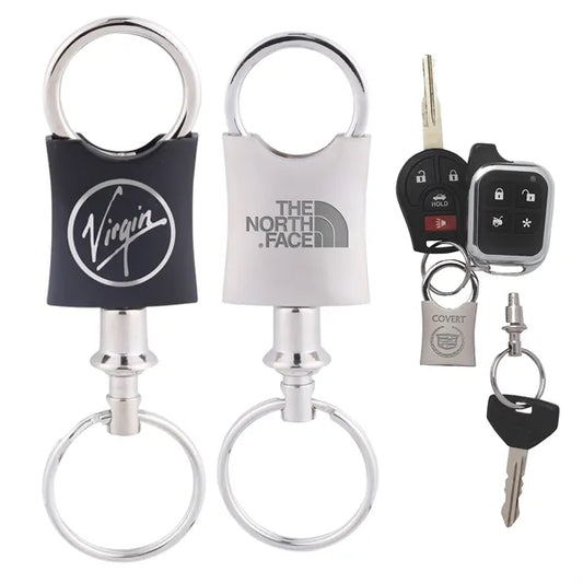 Pewter Valet Key Chain