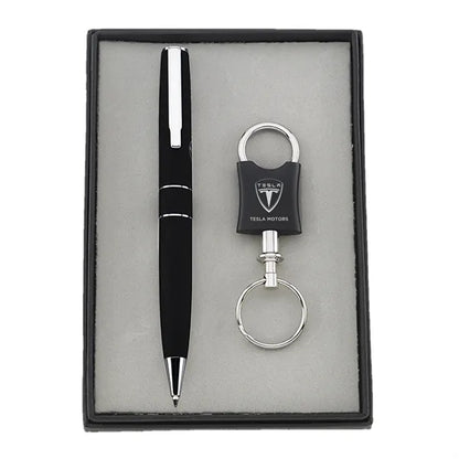 Pen & Valet Keychain Gift Set