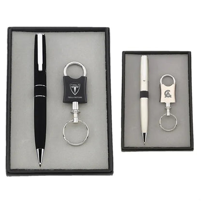 Pen & Valet Keychain Gift Set