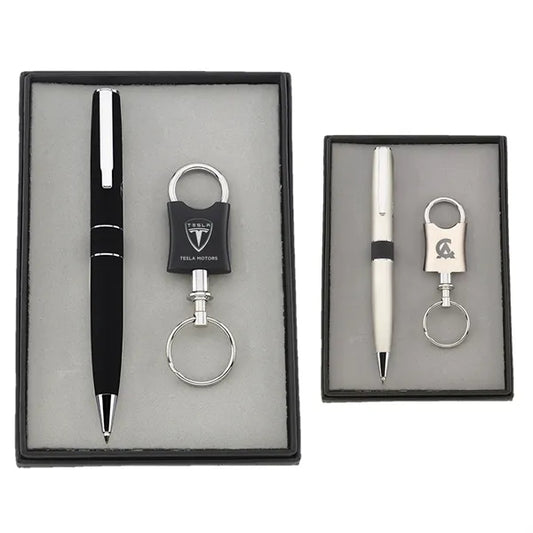 Pen & Valet Keychain Gift Set