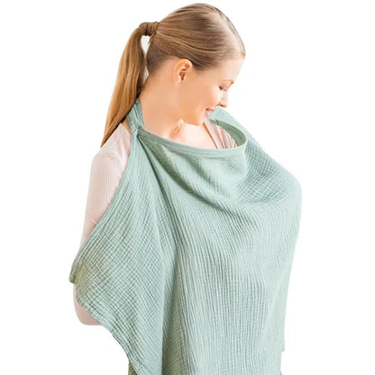 Breathable Cotton Nursing Cover
