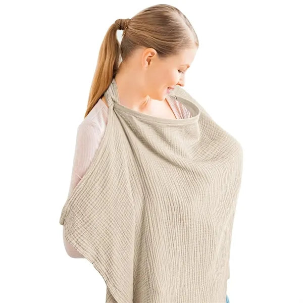 Breathable Cotton Nursing Cover