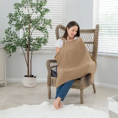 Breathable Cotton Nursing Cover