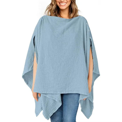 Double Layers Private Nursing Shawl