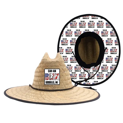 Wide Brim Lifeguard Beach Sun Straw Hat