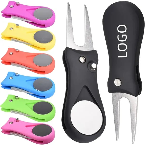 Stainless Steel Ball Fork Divot Repair Tool
