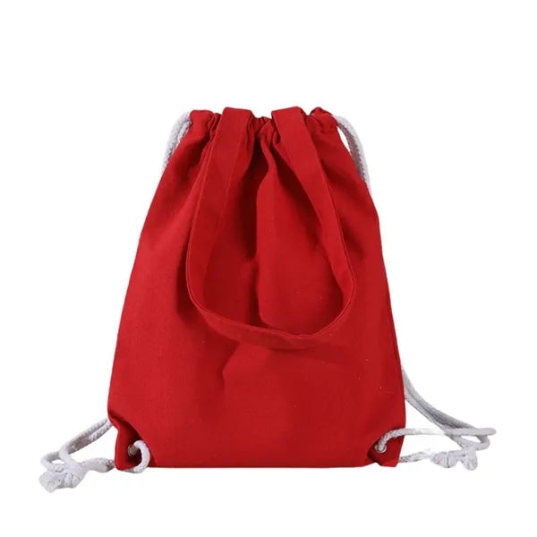 2 in 1 drawstring portable thickened sports fitness bags