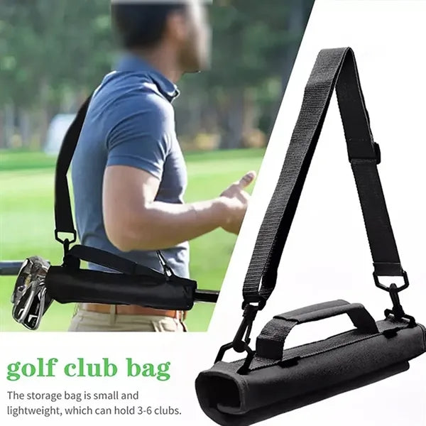 Portable sports Crossbody Golf Club Bag Grip Practice case