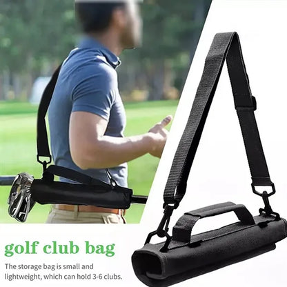 Portable sports Crossbody Golf Club Bag Grip Practice case