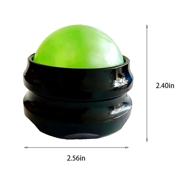 Handheld resin muscle relaxation roller massage ball