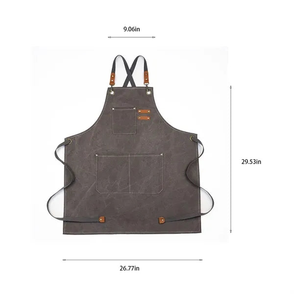 Unisex durable gardening kitchen cooking server chef apron