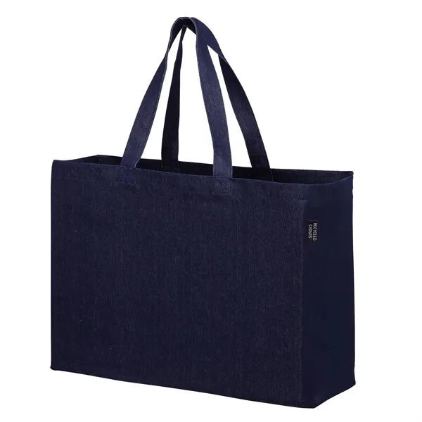 Recycled Cotton Canvas Tote Bag - Full Color