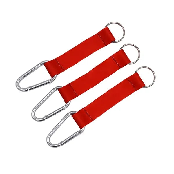Protable Lanyard With Carabiner and Keyring