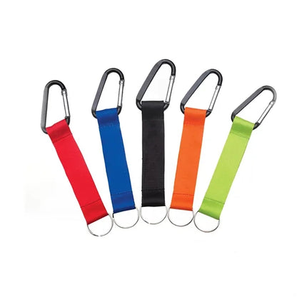 Protable Lanyard With Carabiner and Keyring