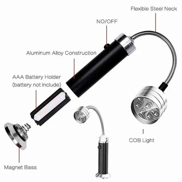 Magnetic BBQ Grill Light for Outdoor