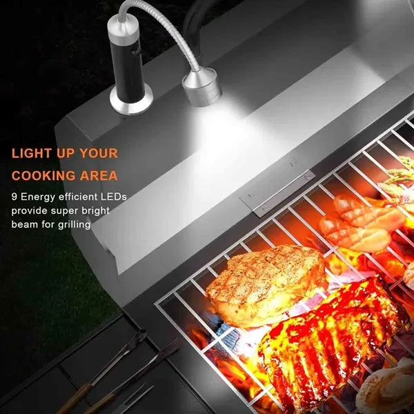 Magnetic BBQ Grill Light for Outdoor