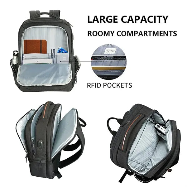 Casual Travel Large Laptop Daypack Backpack