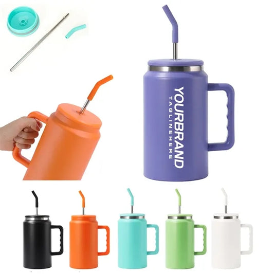 50oz.Vacuum Sealed Tumbler with Handle
