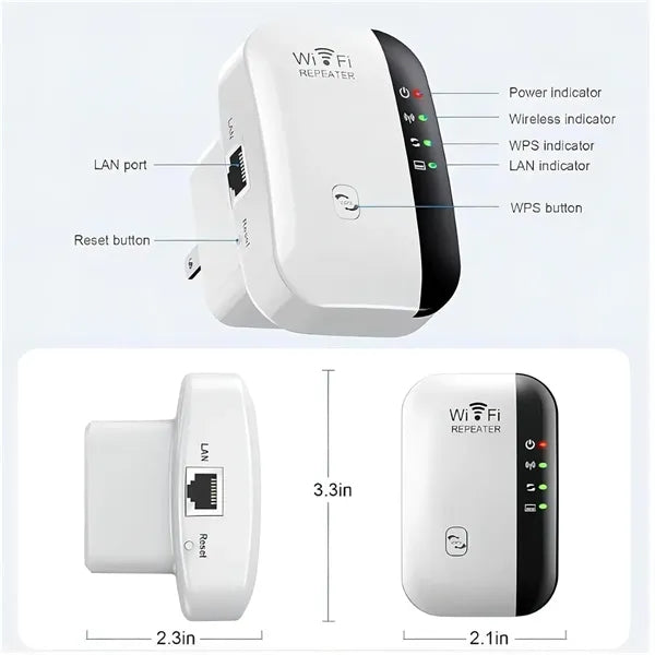 WiFi Range Wireless Repeater Extender Booster
