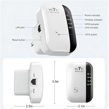 WiFi Range Wireless Repeater Extender Booster