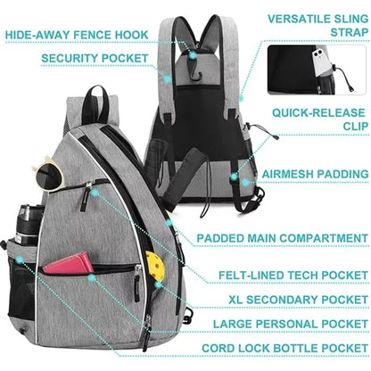 Crossbody Pickleball Backpack