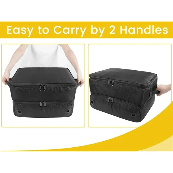 2 Layer Golf Trunk Organizer Bag