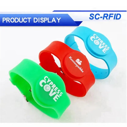 NFC/RFID Silicone Bracelet