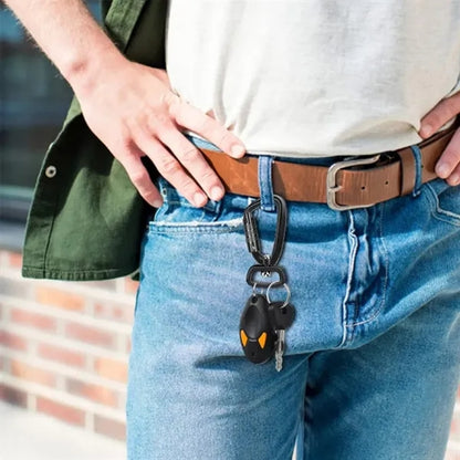Locking Carabiner Clip with Swivel Ring