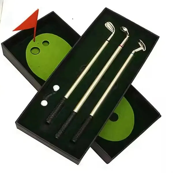 Golf Pen Gift Set Cool Office Gadgets Desk Accessories