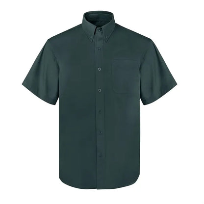 Men's Woven Long Sleevemen  Twill Button Down Dress Shirt