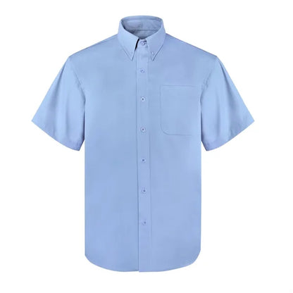 Men's Woven Long Sleevemen  Twill Button Down Dress Shirt