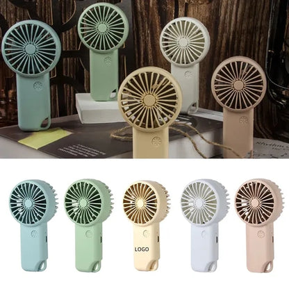 Mini  Three-Speed Wind USB Handheld Pocket Fan