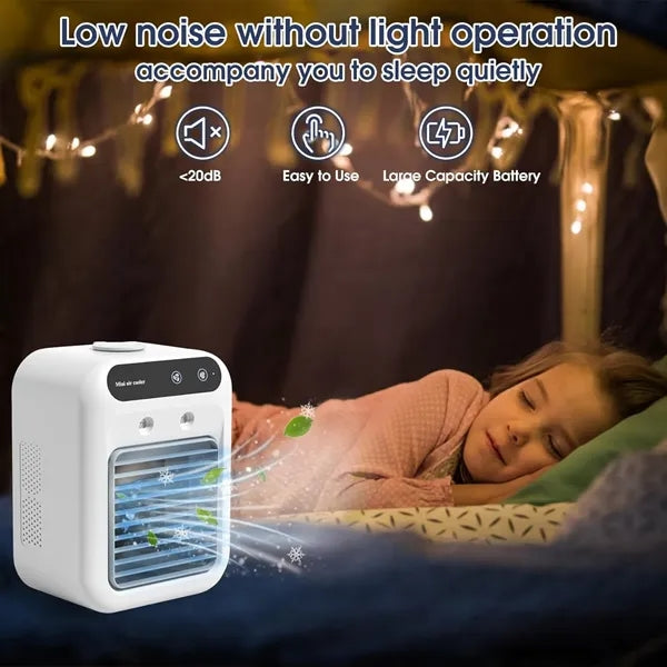 Rechargeable Mini Air Conditioner 2 Cool  Spray