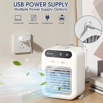 Rechargeable Mini Air Conditioner 2 Cool  Spray