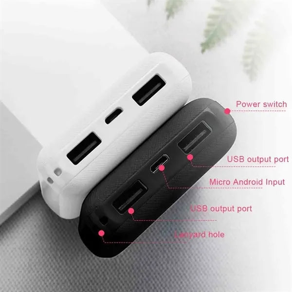 Portable 20000mAh Power Bank