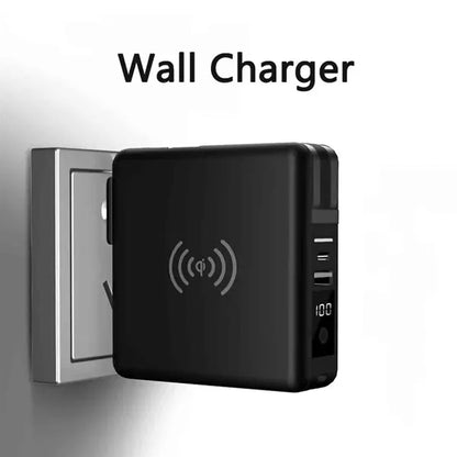 4 in 1 Power Bank with Cable and Plug