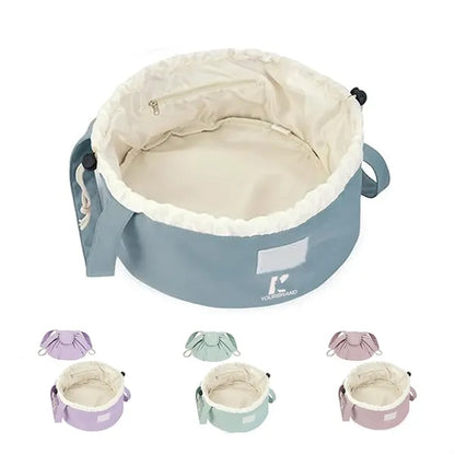 Large Capacity Drawstring Cosmetic Bathroom Organizer Bag