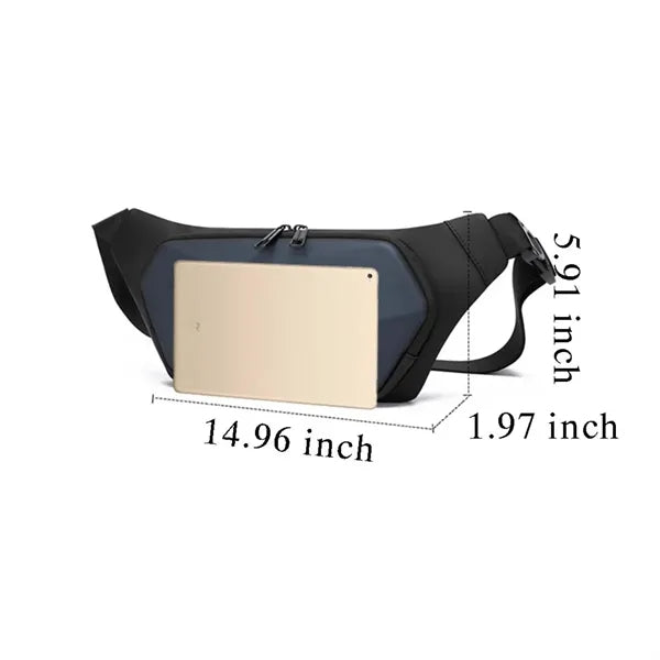 Waterproof Crossbody Sling Backpack with Protect Shell