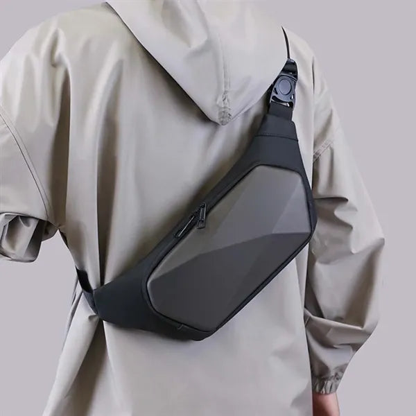 Waterproof Crossbody Sling Backpack with Protect Shell