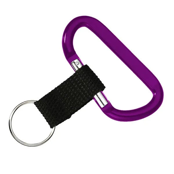 Carabiner with Strap